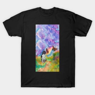 Cat & Monarchs T-Shirt